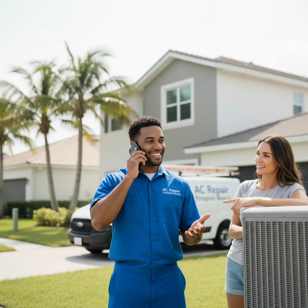 AC Repair Pompano Beach customer support in Adger